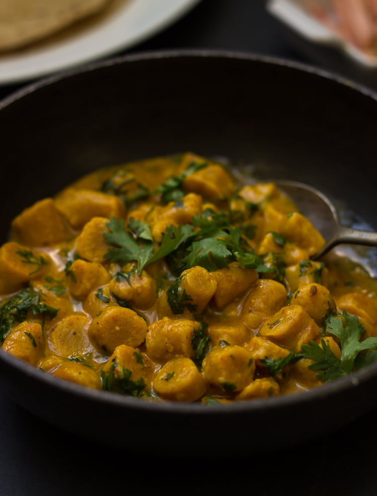 Gatte Ki Sabji Recipe | Besan Ki Sabji