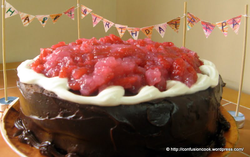 Black Forest Cake with Chocolate Ganache