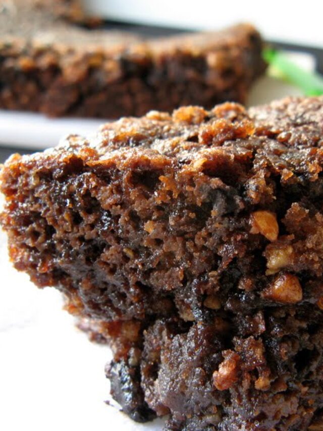 Eggless Applesauce Brownies Recipe