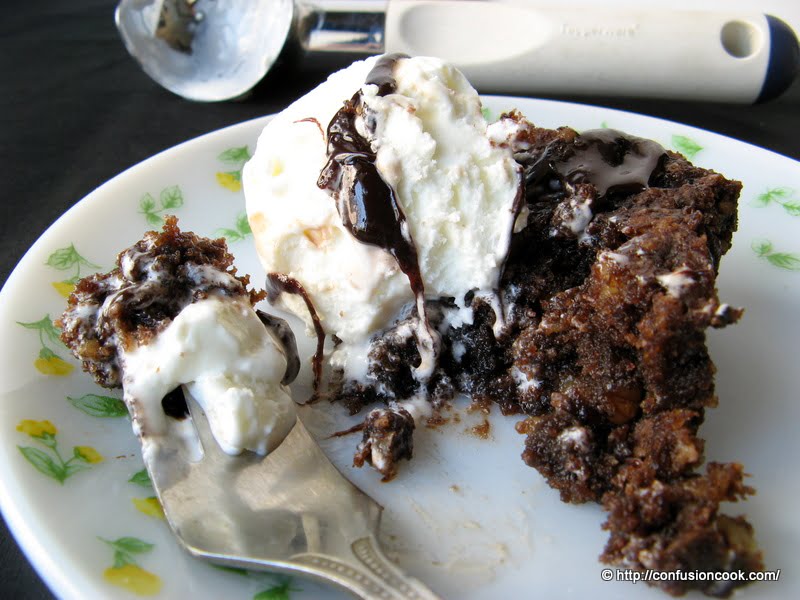 Eggless Moist Applesauce Brownies Recipe