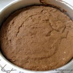 A rich Chocolate Ricotta Cheese Pound Cake, sliced and ready to be served