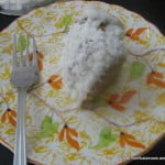 Eggless Banana Pound Cake with Coconut Cream Cheese Frosting