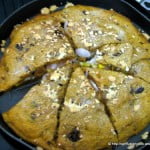 Sundried Tomatoes, Pesto, Corn & Cheese Stuffed Focaccia
