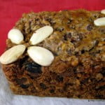 Eggless Christmas Fruit Cake