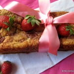 Eggless Strawberry Pound Cake Recipe