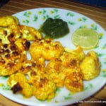 Marinated & Grilled Cauliflower Roasted in Semolina