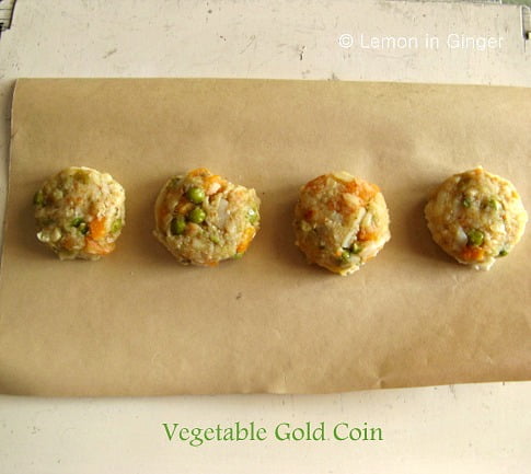 Veg Gold Coin Recipe (Vegetable Gold Coin)