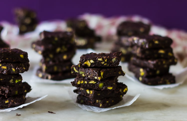 Chocolate Pistachio Fudge