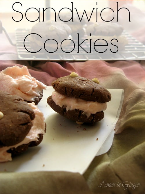 Buttercream Cookie Sandwiches