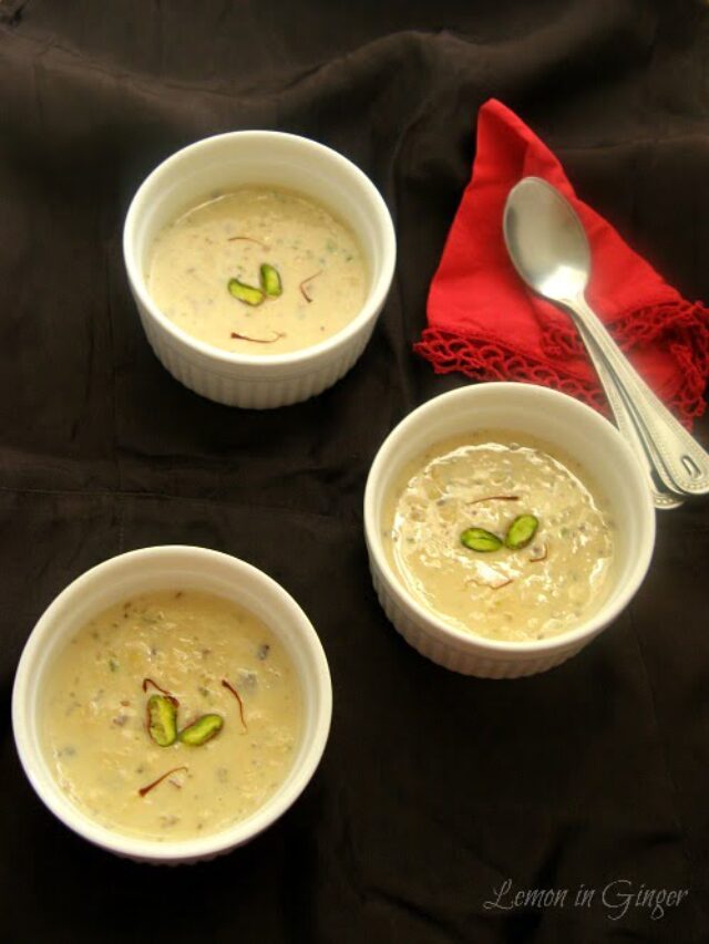 Best Basundi Recipe