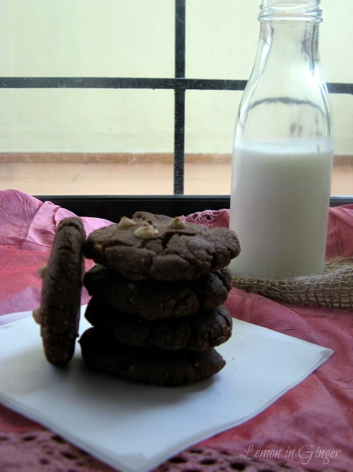 Whole Wheat Chocolate Cookies