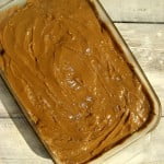 Eggless Tres Leches Banana Sheet Cake with Dulce de Leche Glaze