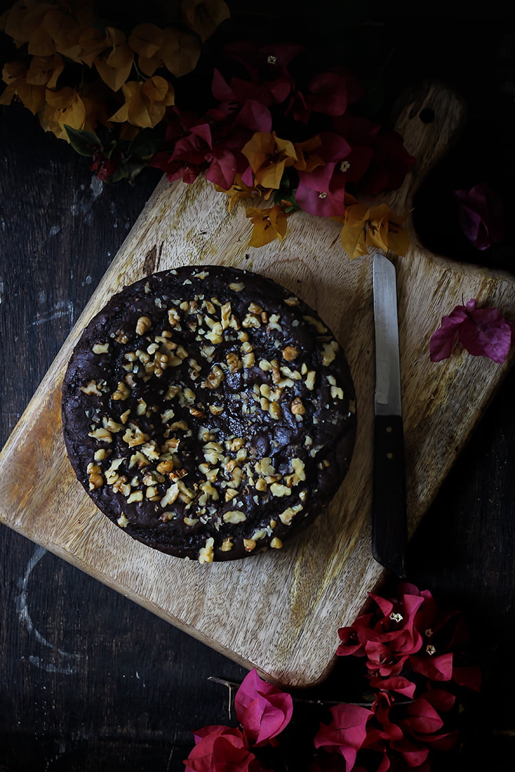 Choco Walnut Cake