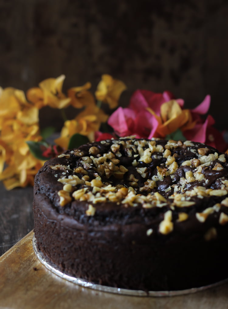 Chocolate Walnut Cake