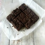 Eggless Chocolate Orange Brownies Recipe | Orange Zest Brownie