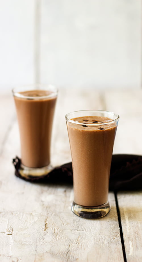 Chocolate Banana Ice Cream Smoothie