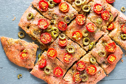 Beetroot Focaccia