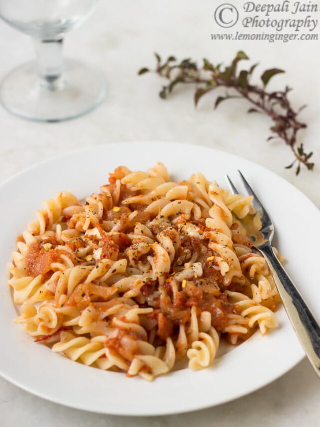 Pasta in Pizza Sauce Recipe
