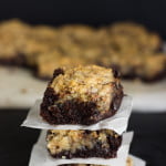 Eggless Choco-Chip Cookie Brownie Bars