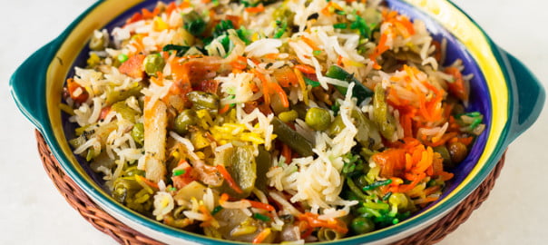 Vegetable Dum Biryani