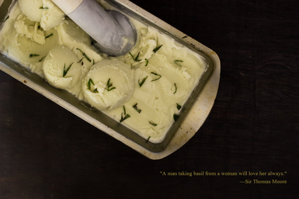 Basil Ice Cream Recipe