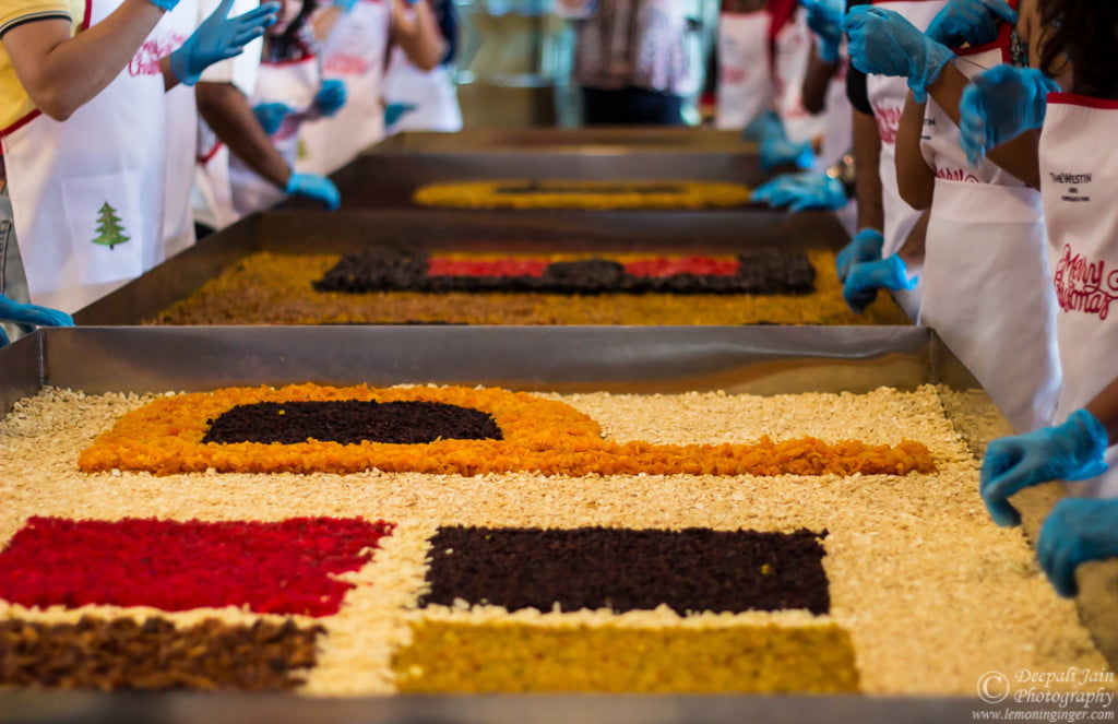 Annual Cake-Mixing Tradition