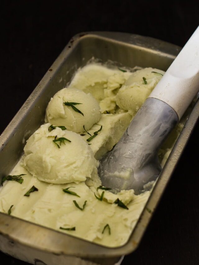 Basil Ice Cream Recipe