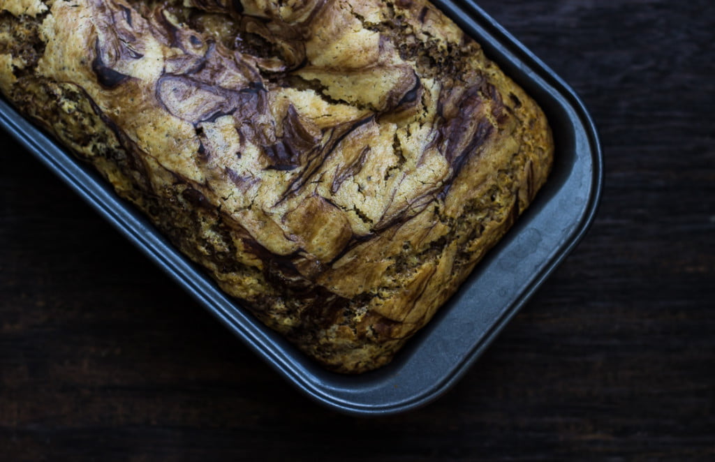 Eggless Chocolate Vanilla Swirl Cake Recipe | Chocolate Marble Cake