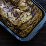 Eggless Chocolate Vanilla Swirl Cake Recipe | Chocolate Marble Cake