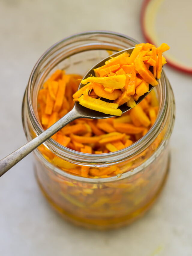 Raw Turmeric Pickle Recipe