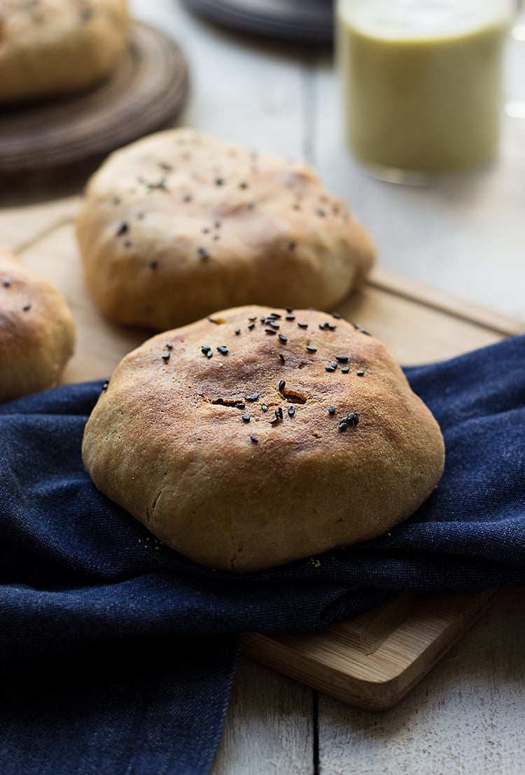 Baked Masala Buns