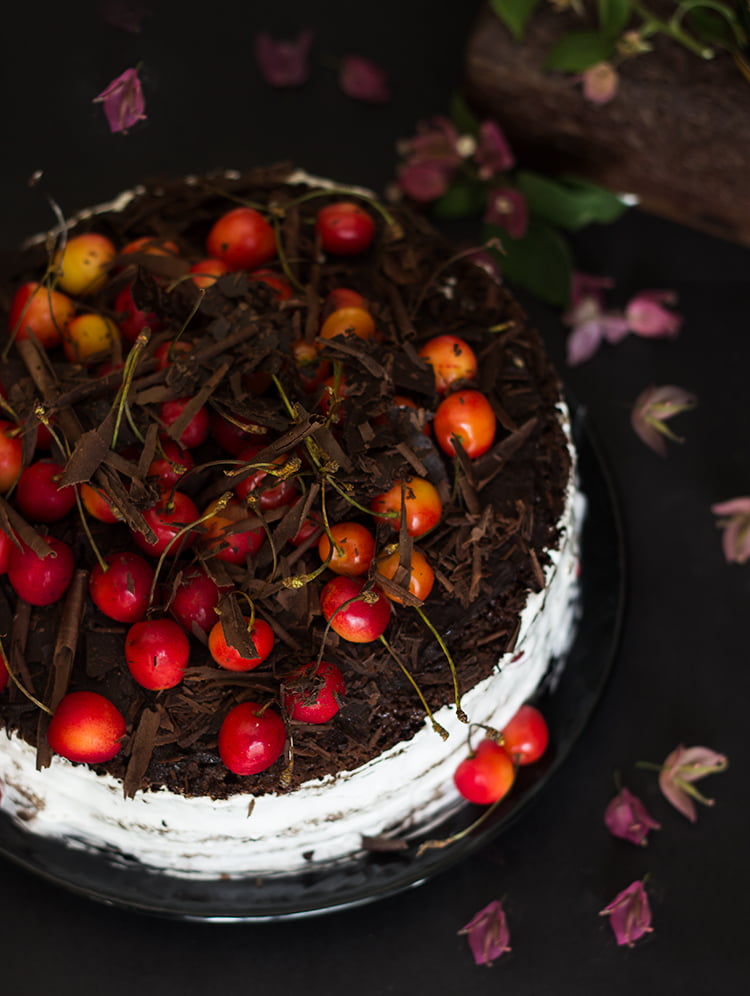 Chocolate Cherry Cake