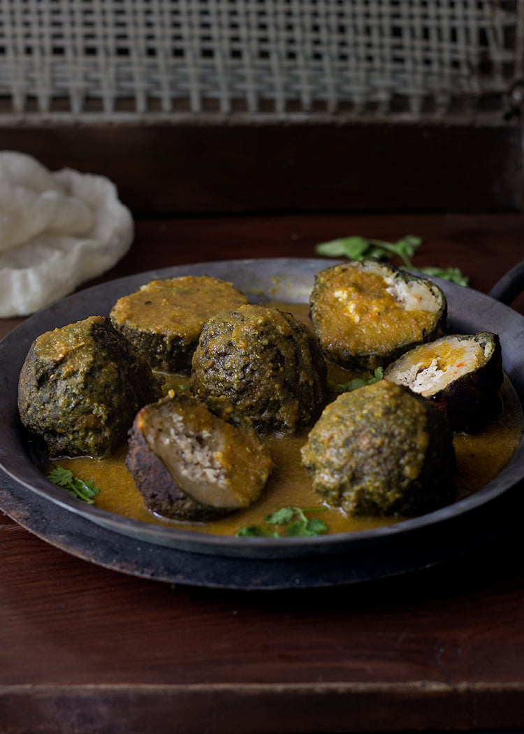 Spinach Cheese Kofta Curry