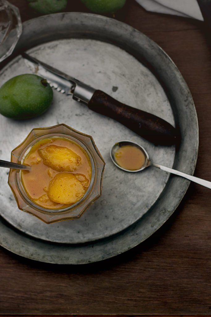 Homemade Aamras Recipe (Raw Mango Chutney)