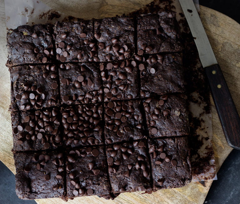 Healthy Cucumber Brownies (or Zucchini Brownies) Recipe