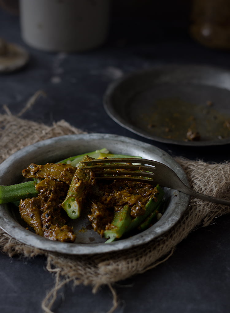 Instant Okra Pickle