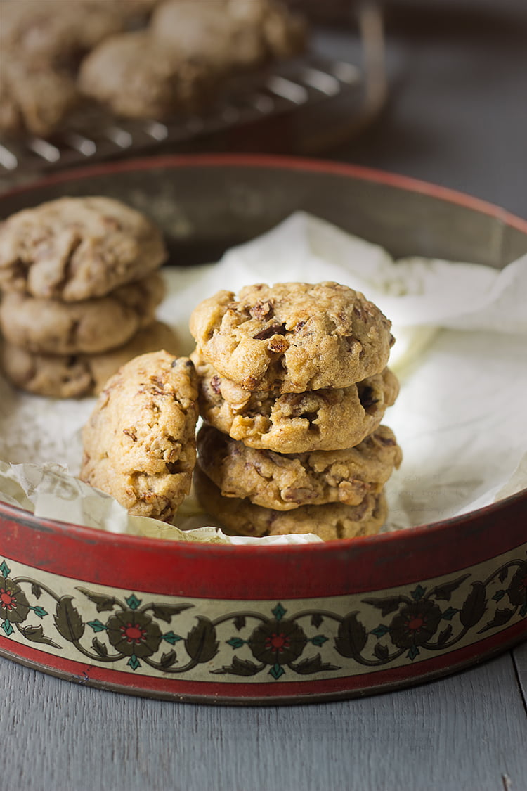 Hazelnut Chocolate Granola Cookies