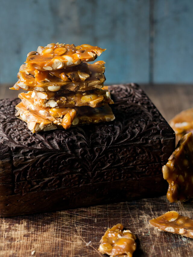 Peanut Brittle/Chikki Recipe