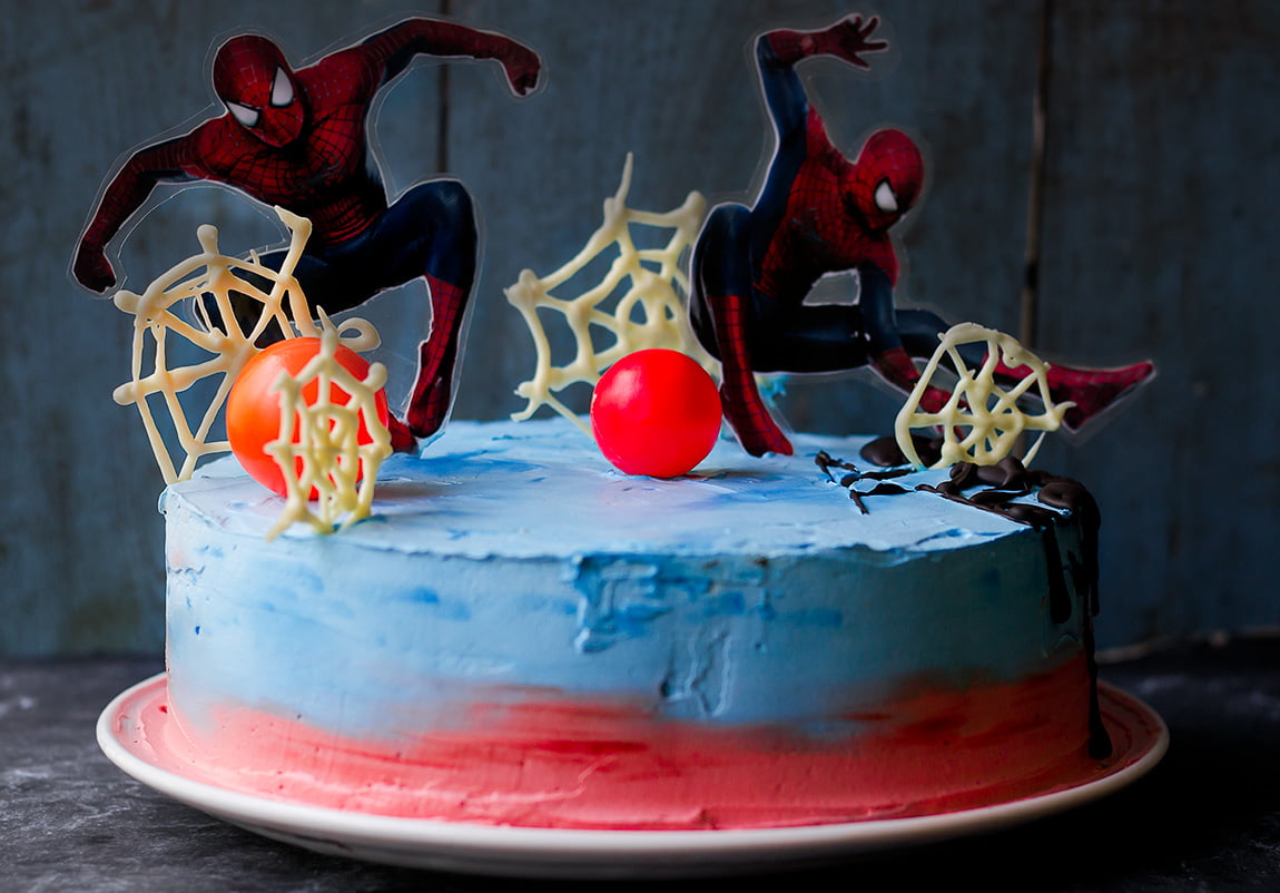 Homemade Spiderman Cake Recipe