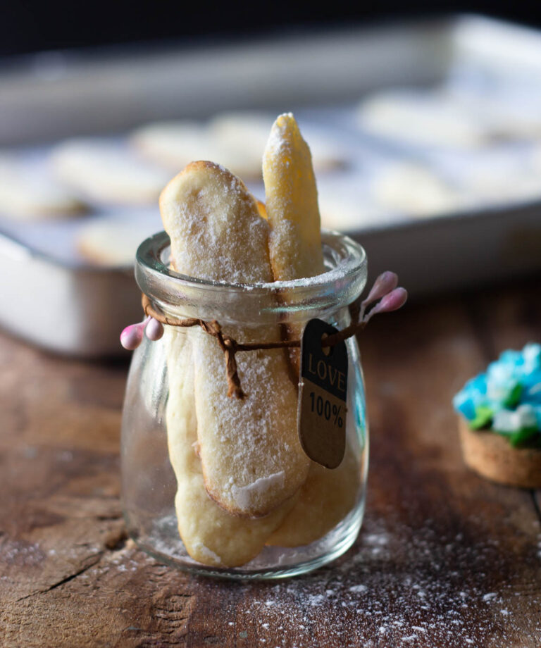 Eggless Savoiardi Recipe (Egg-Free Lady Fingers)