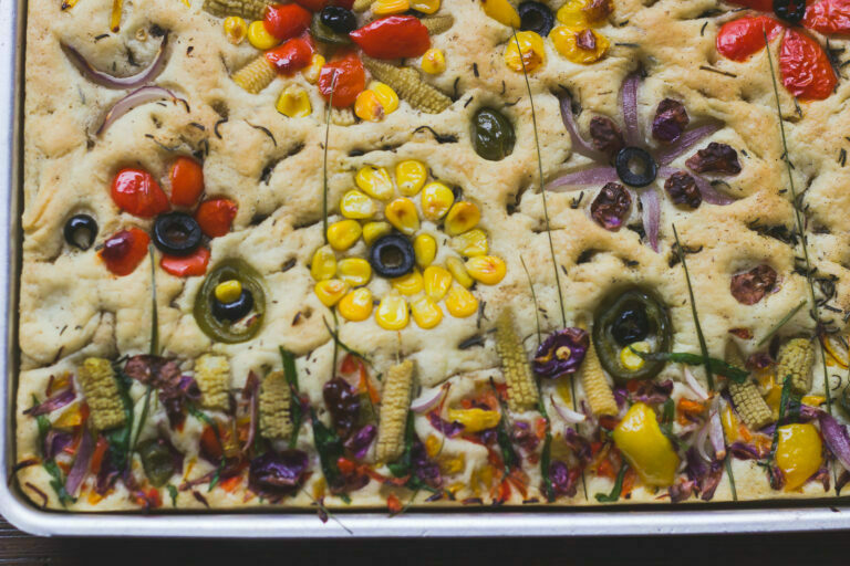 Garden Focaccia Recipe
