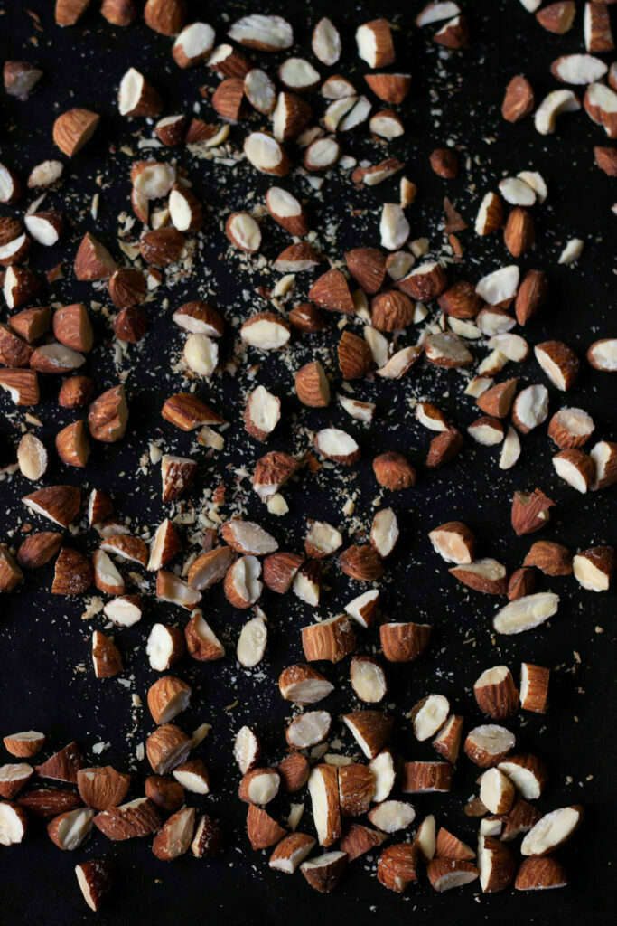 chopped almonds