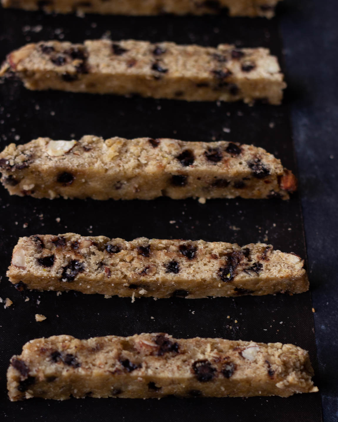 Chocolate Almond Biscotti