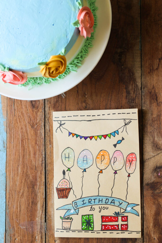 Close-up of soft and moist eggless mango cake slice