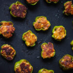 Grilled Stuffed Capsicum Recipe | Grilled Stuffed Bell Peppers