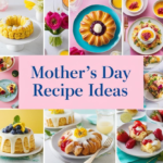 Mother's Day Recipes Ideas - Brunch, Dinner, Desserts and More