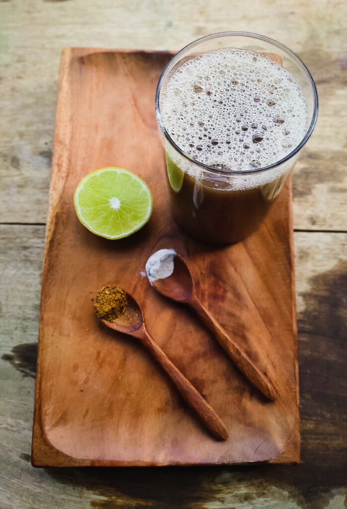 Healthy fitness drink – black chana water protein shake